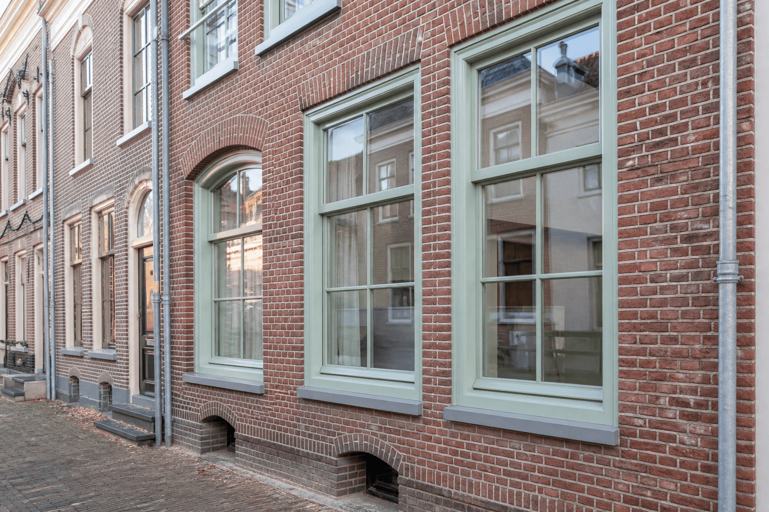 Gevelrenovatie binnenstad — na